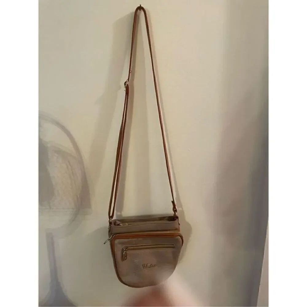 Valentina Leather Crossbody Purse